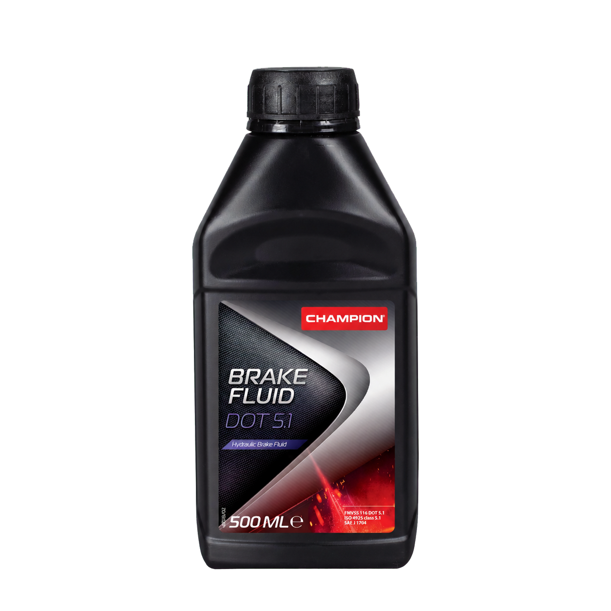 Champion brake fluid dot 5 1 product pack, transparent background